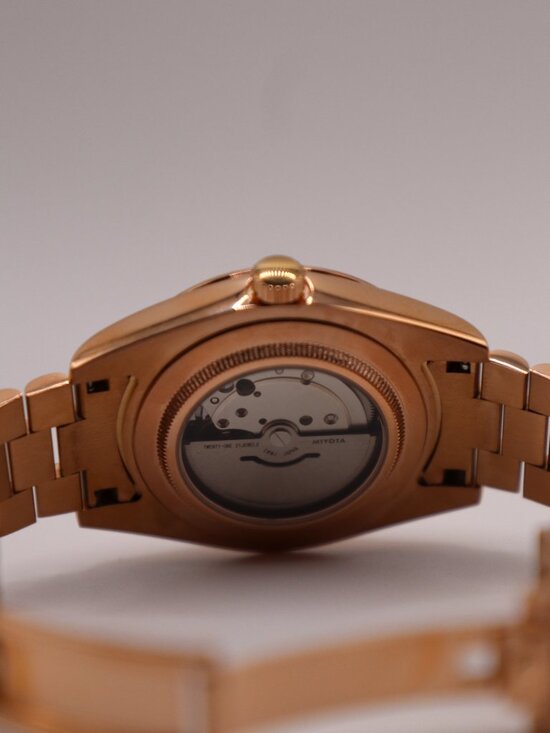 🌹 Rose Gold Seiko Mod Day-Date | Grey Ombre Dial | Automatic | 40mm 🌹 - Picture 5 of 7